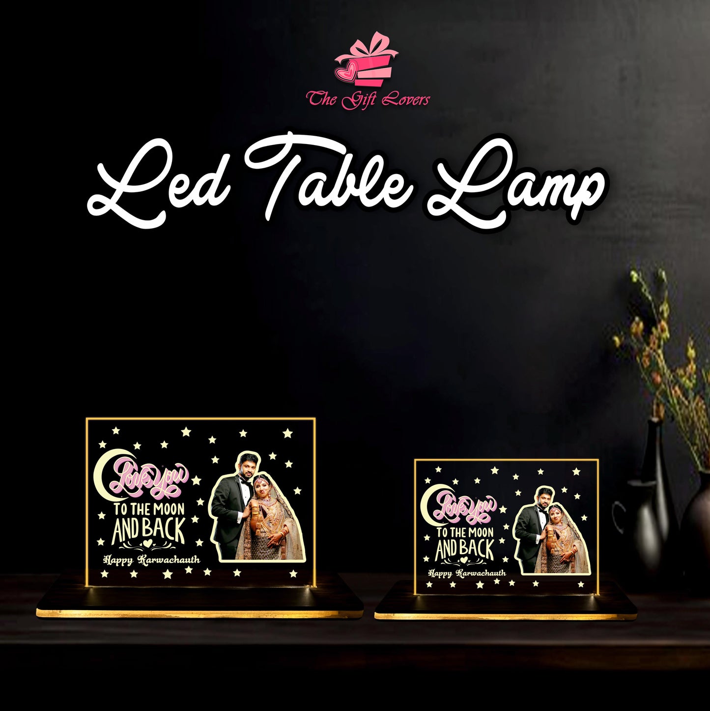 Stylish LED Night Lamp with Photo