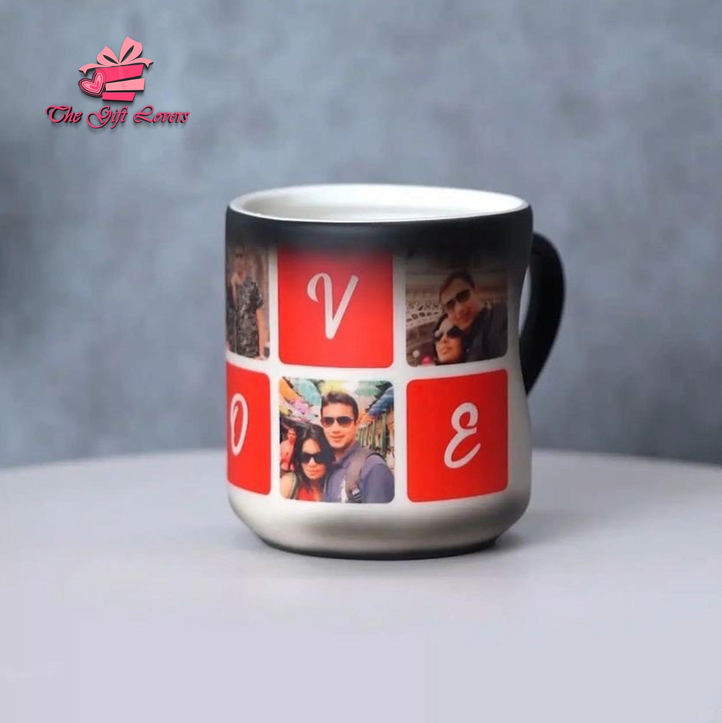 Frame the Love: Personalized Magic Mug