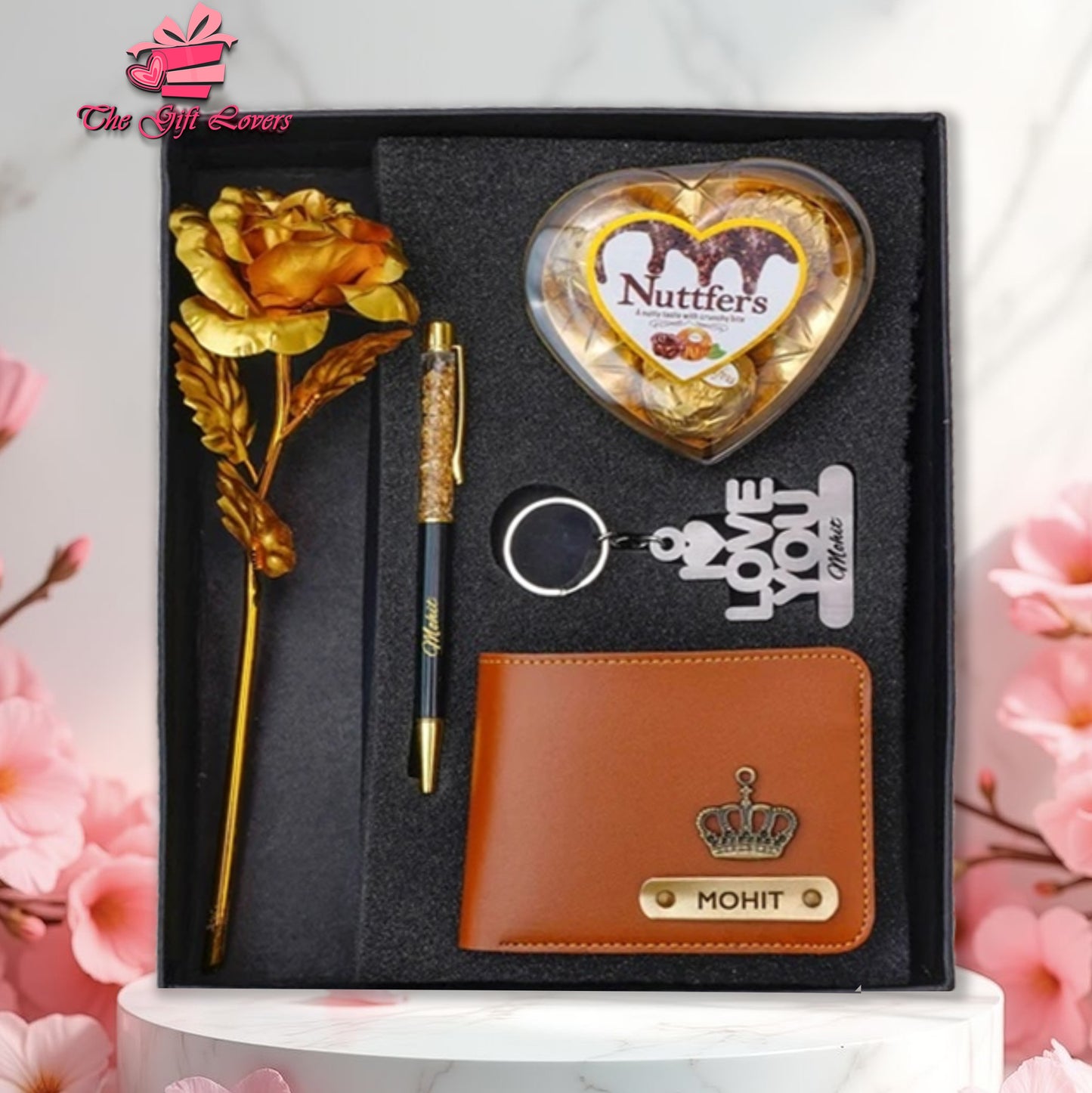 Personalized Romantic Gift Hamper for Him