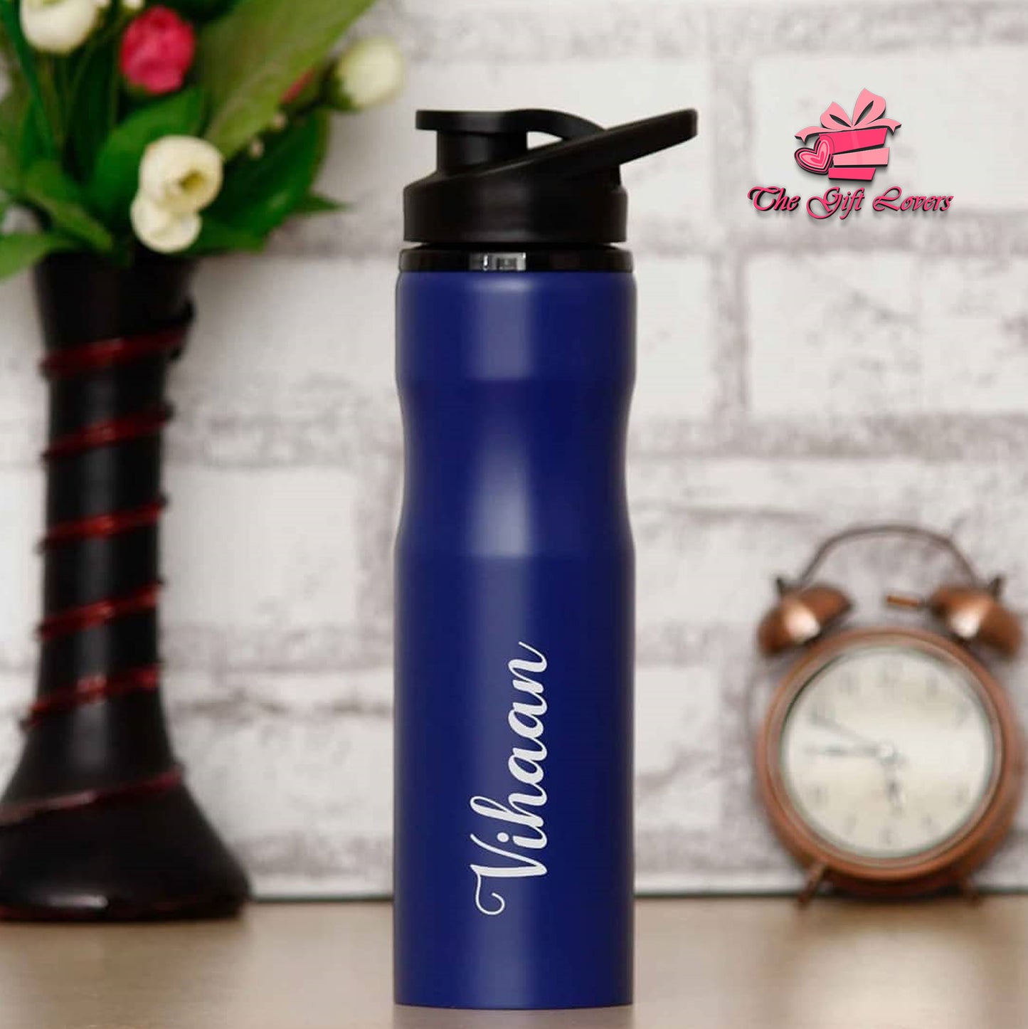 Personalized Sipper Bottle with Name Engraving