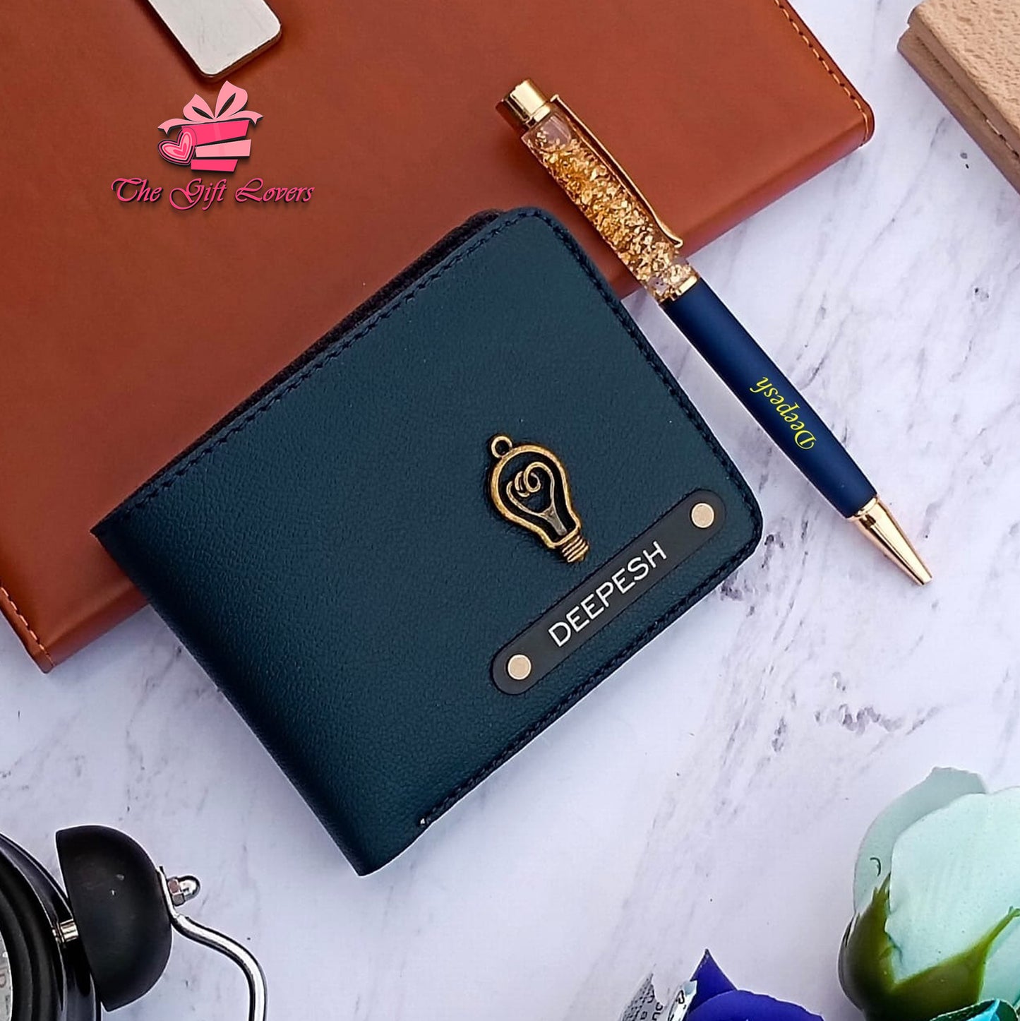 Personalized Wallet & Pen Gift Set