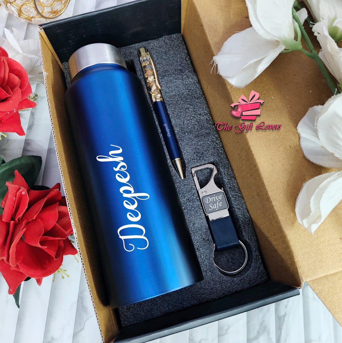 Personalized Stainless steel Bottle Combo