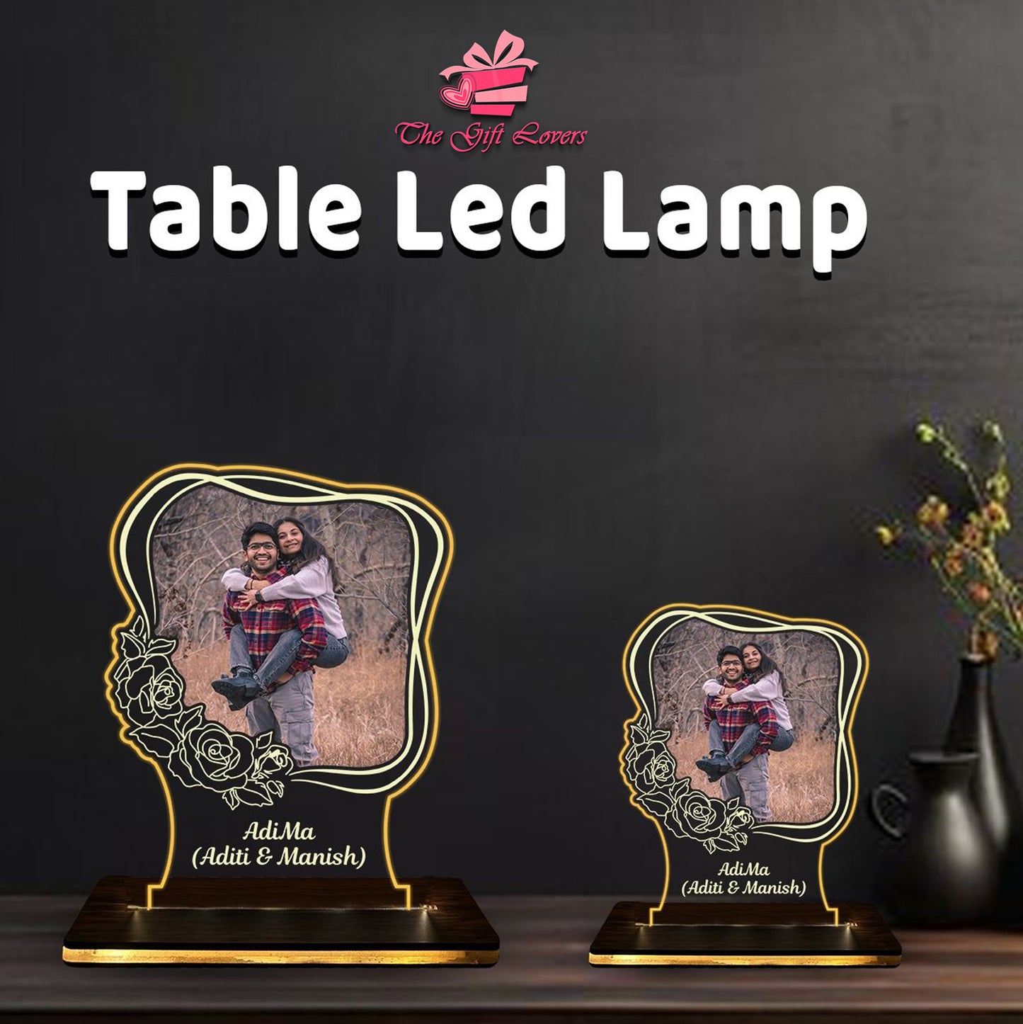 Custom Engraved LED Lamp