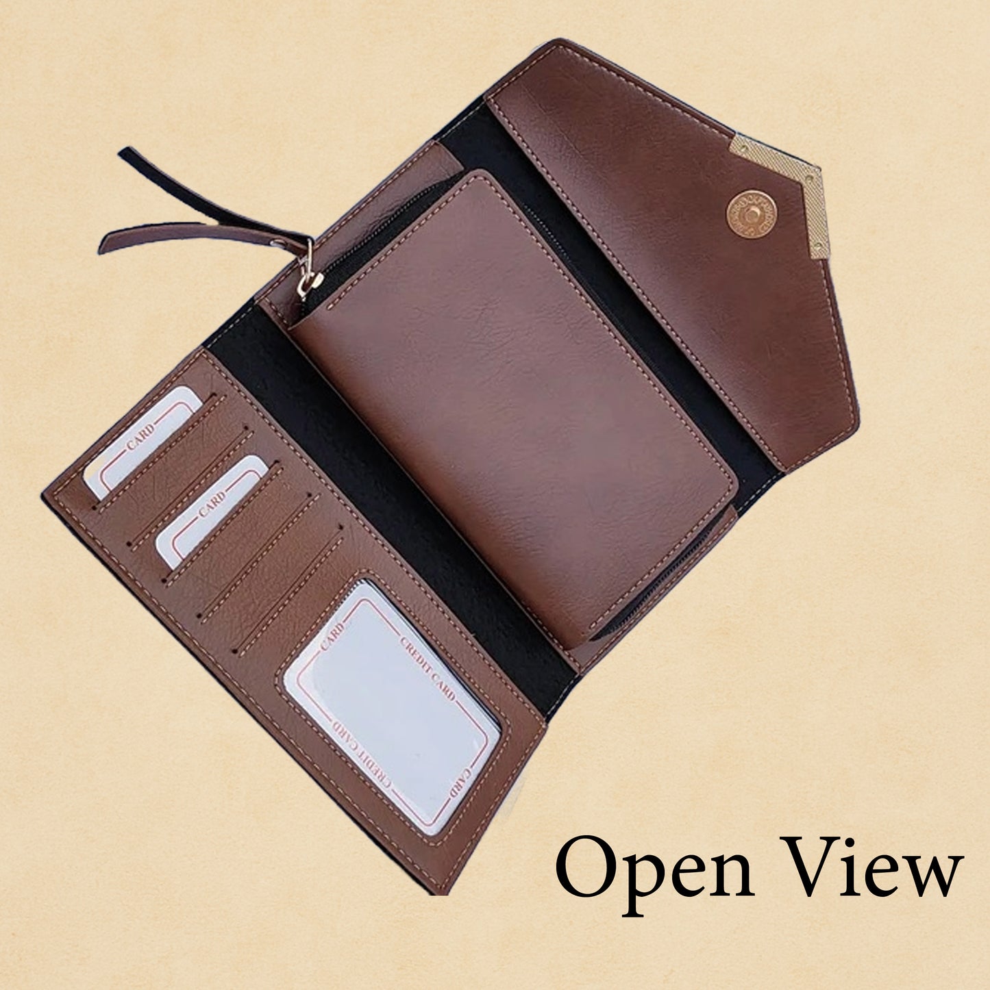 Personalized Couple Wallet & Clutch Gift Set