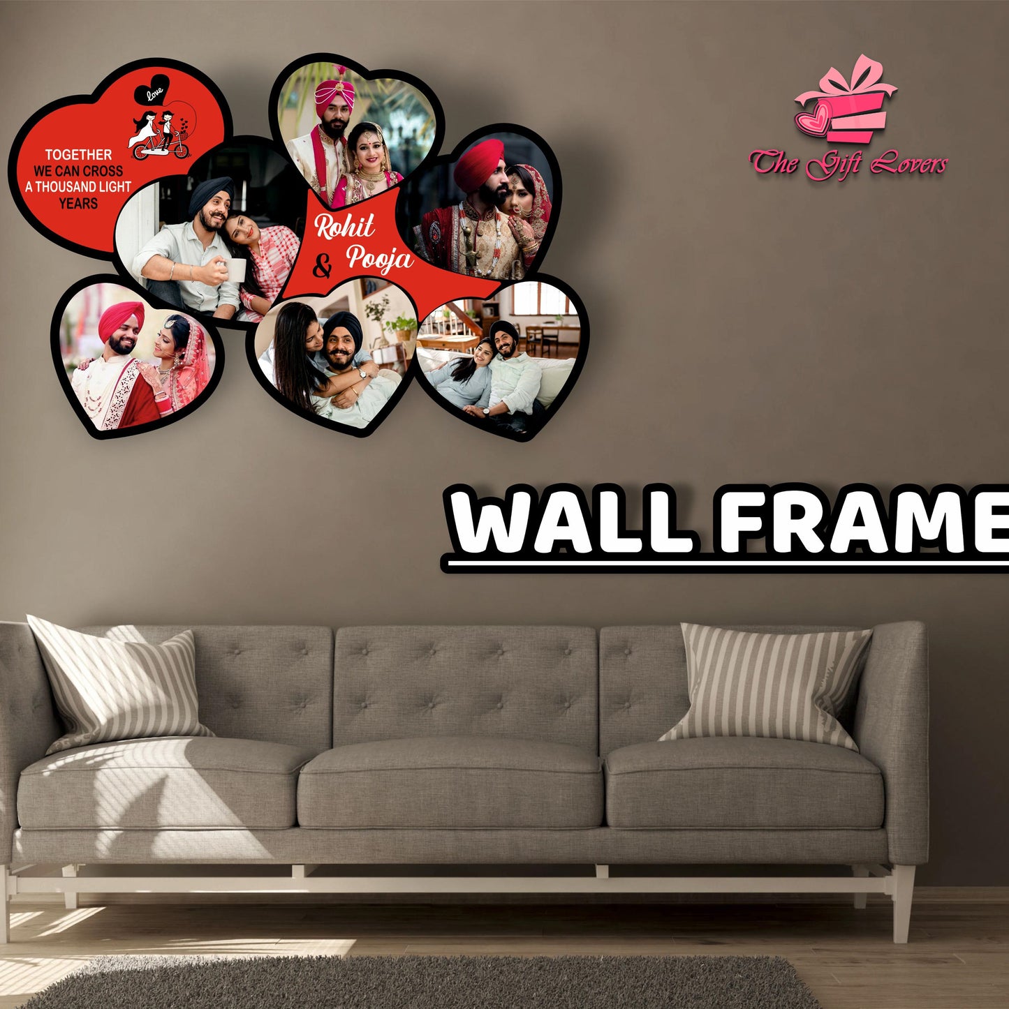 Personalized Memory Wall Frame