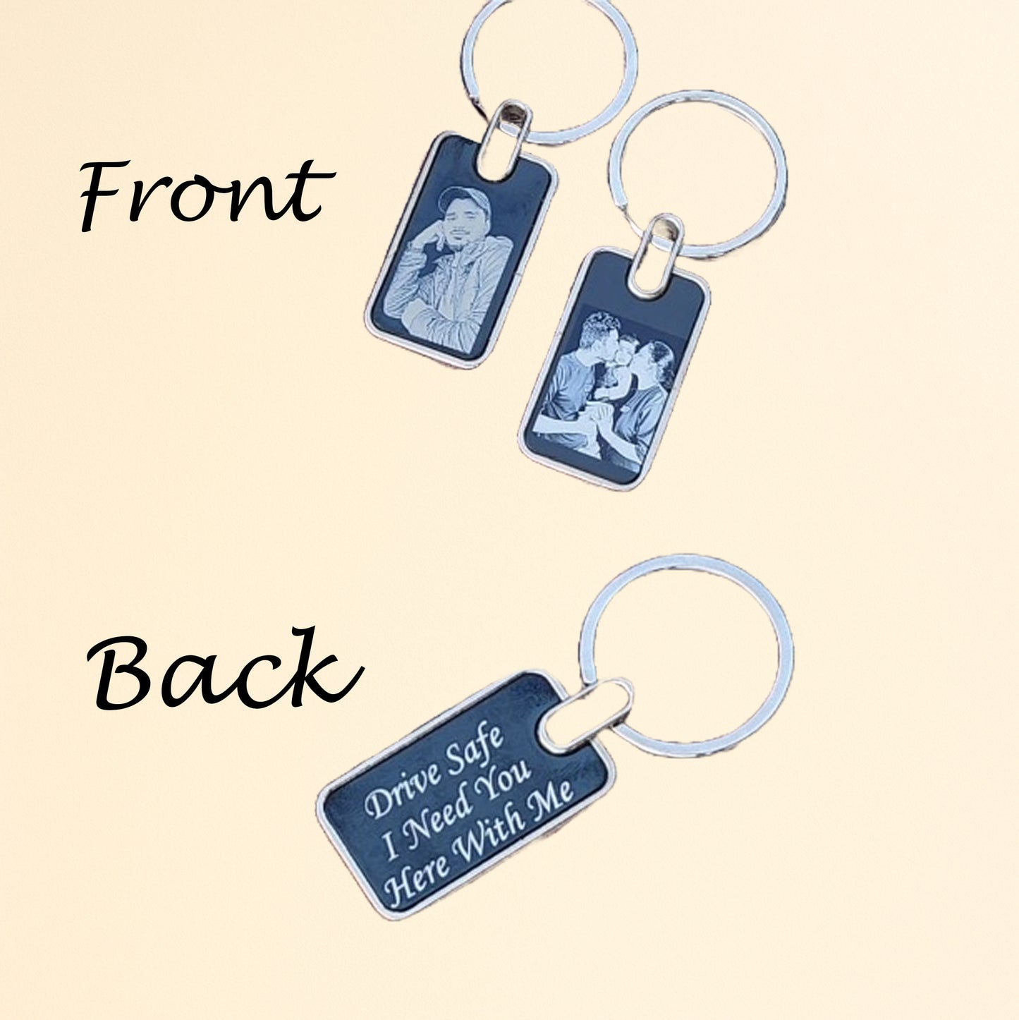 Custom Gift Set for Men – Watch, Engraved Wallet & Keychain