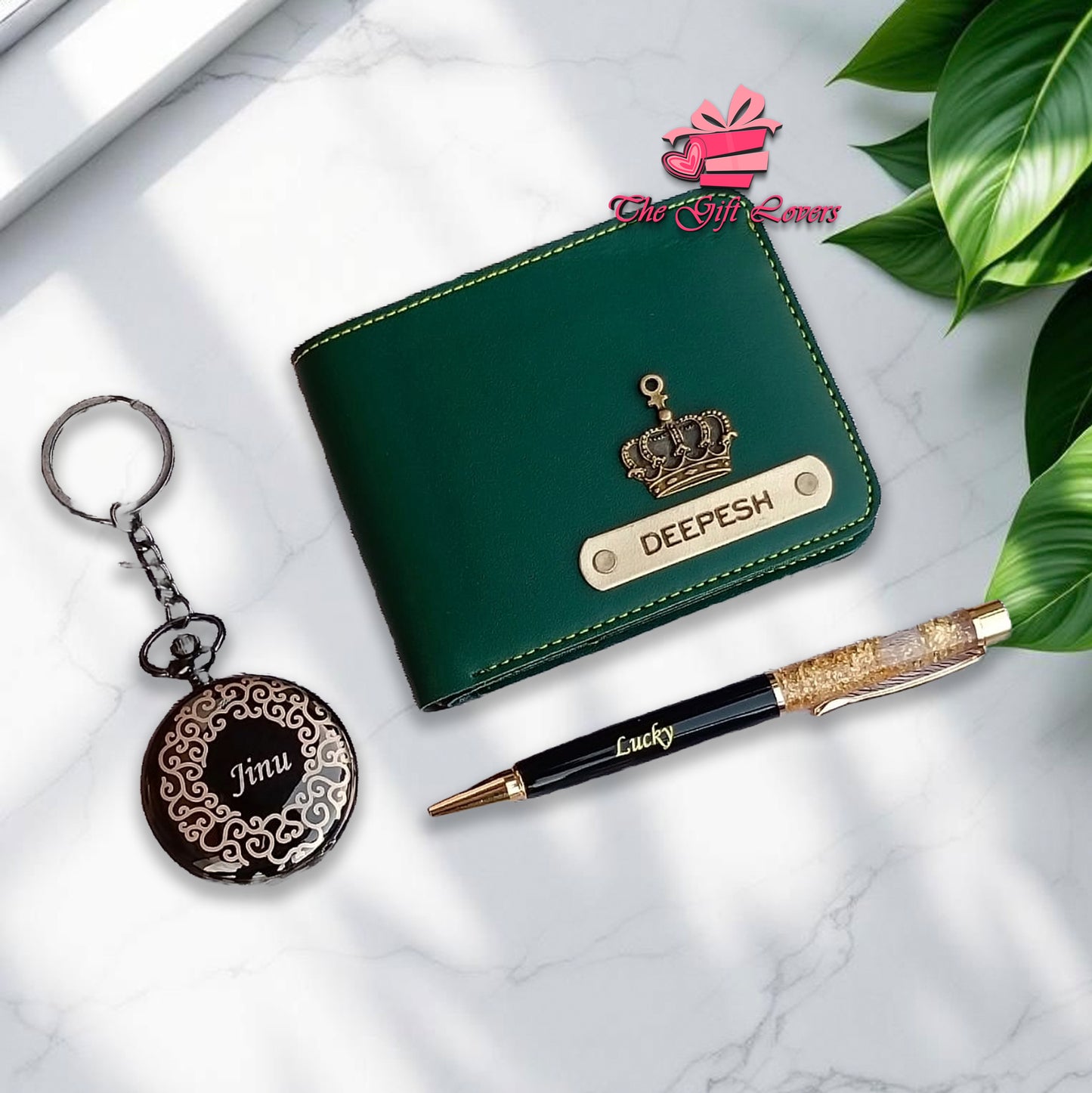 Personalized Wallet Combo Gift Set
