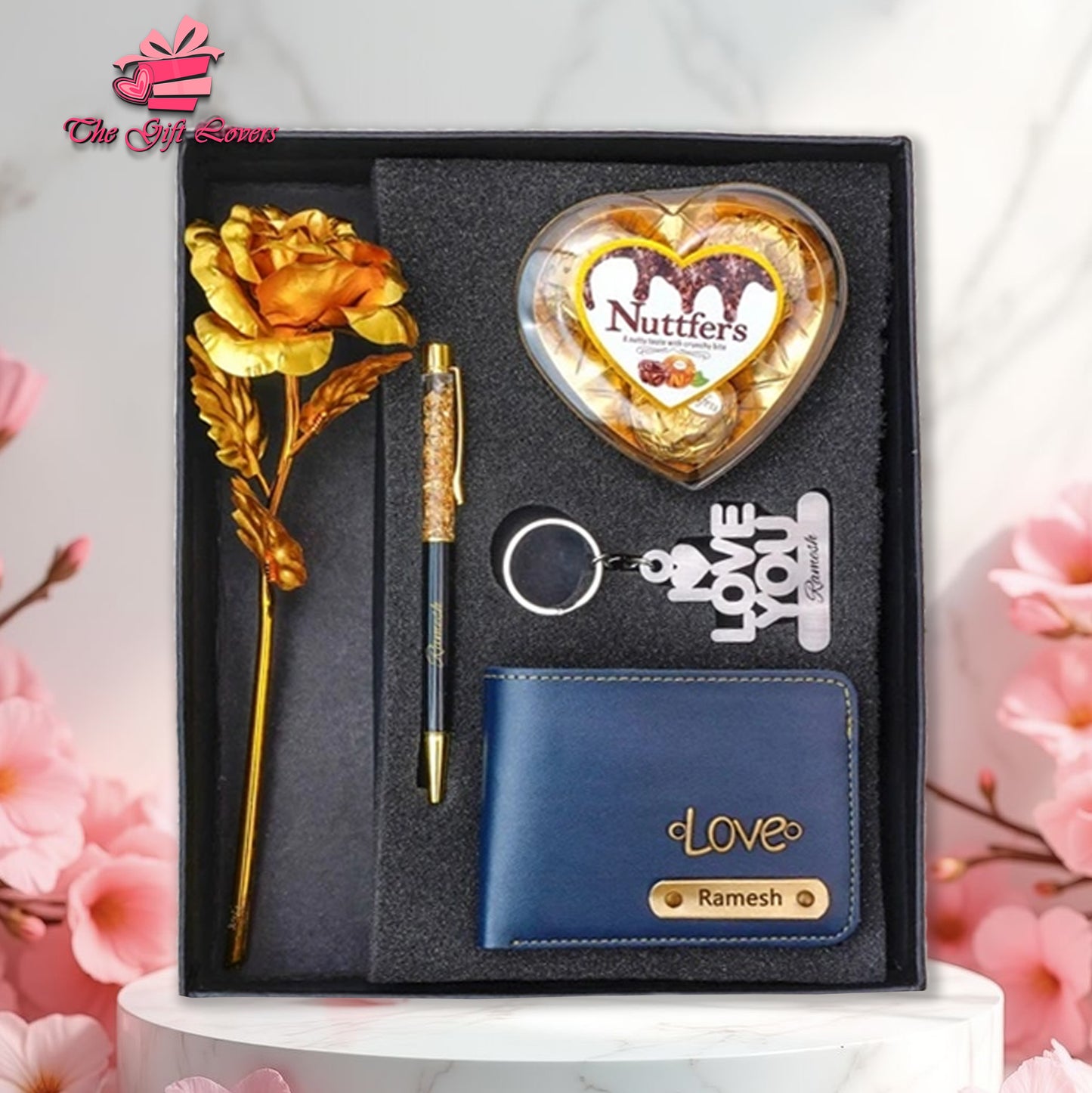 Personalized Romantic Gift Hamper for Him