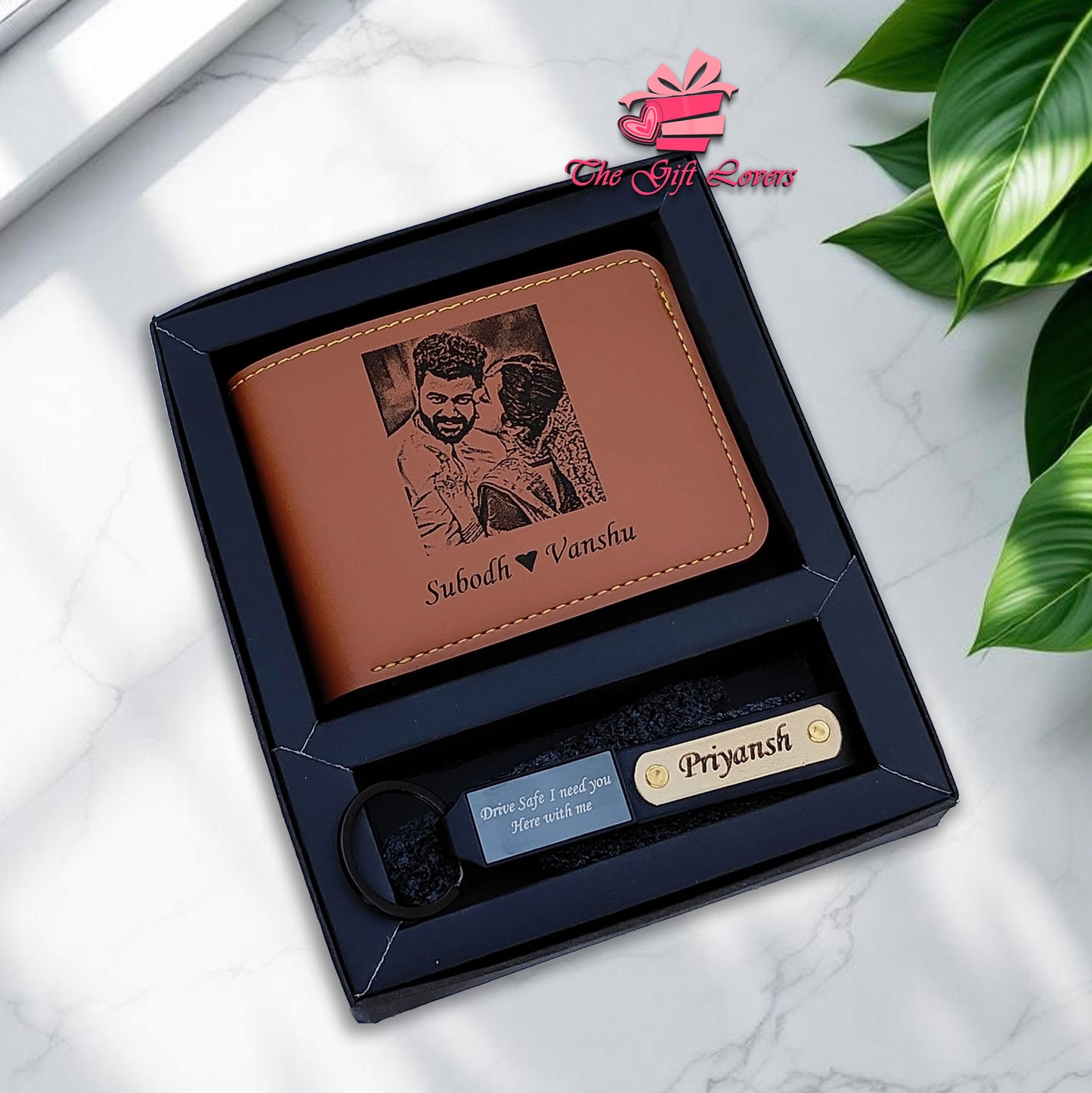 Sketch Art Wallet Combo – Stylish & Sentimental