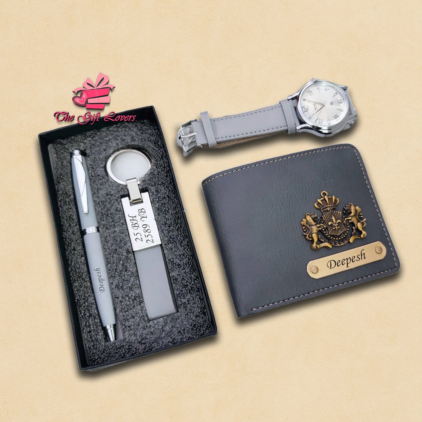 Personalized Essentials Gift Hamper for Men