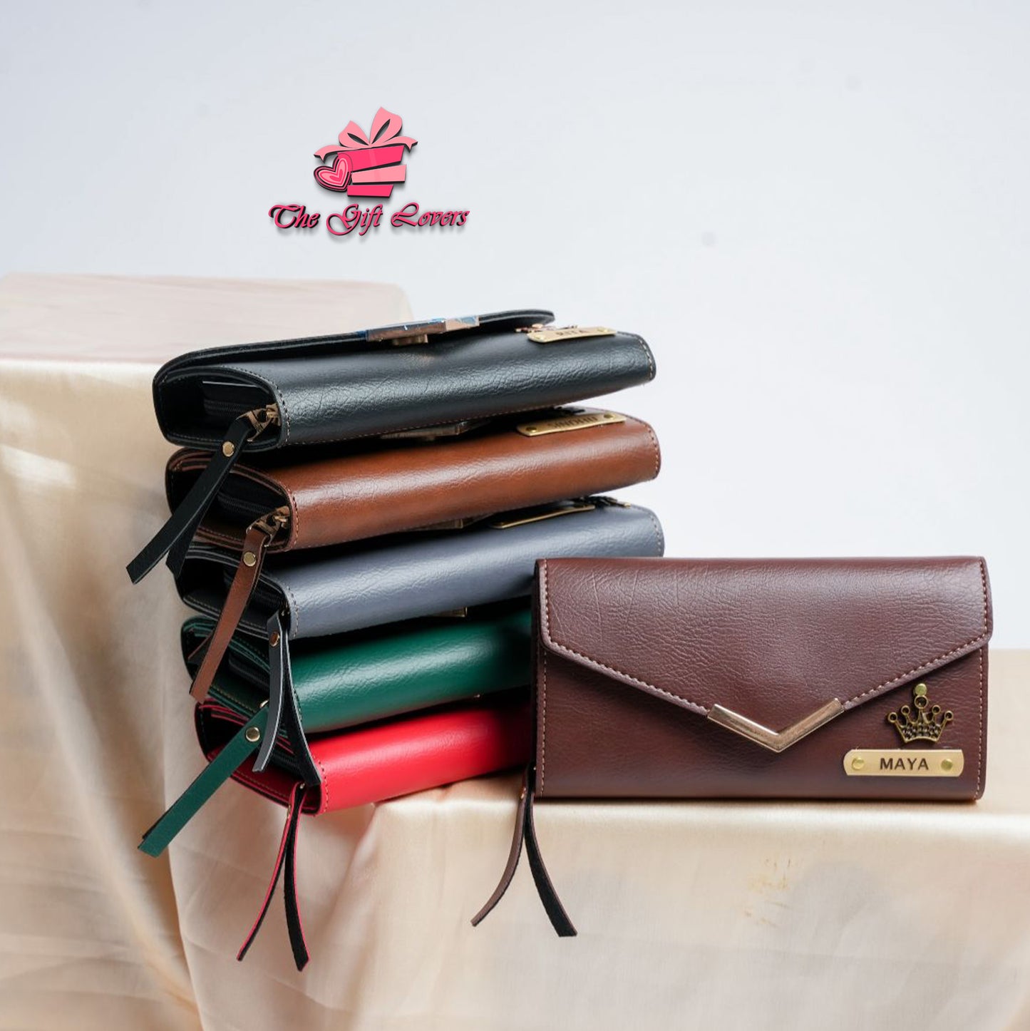 Personalized Nexon 3-Fold Women's Clutch – Stylish & Compact