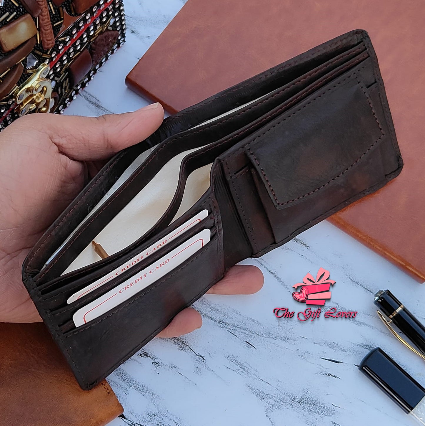 Custom Name Lexus Leather Wallet