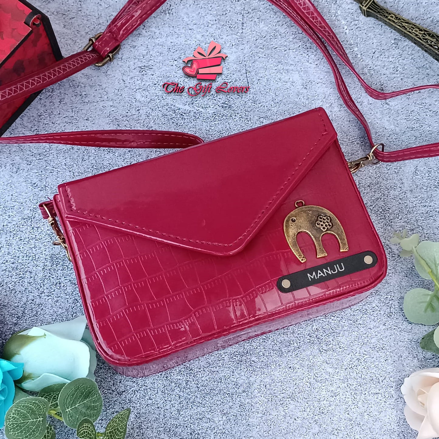Custom Name Stylish Sling Bag for Women