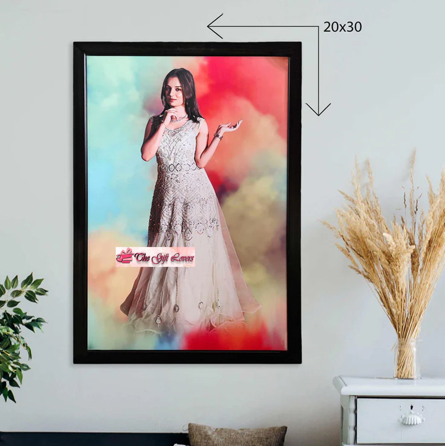 Custom Smudge Frame