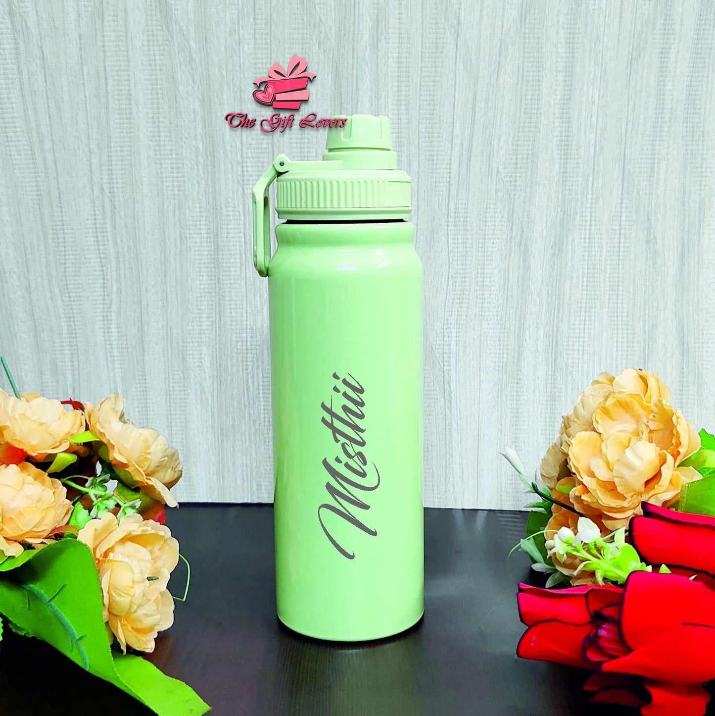 Personalized Stainless Steel Sipper Bottle 800 ML