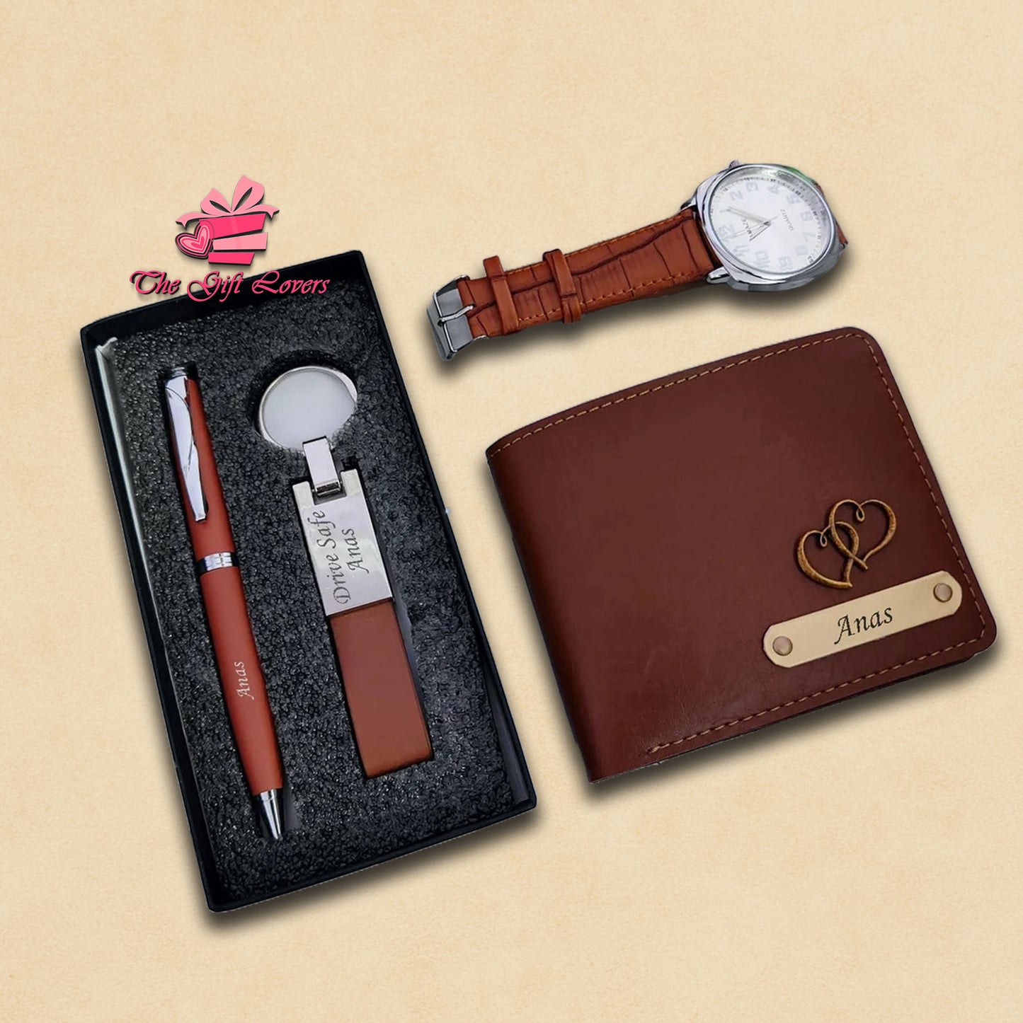 Personalized Essentials Gift Hamper for Men