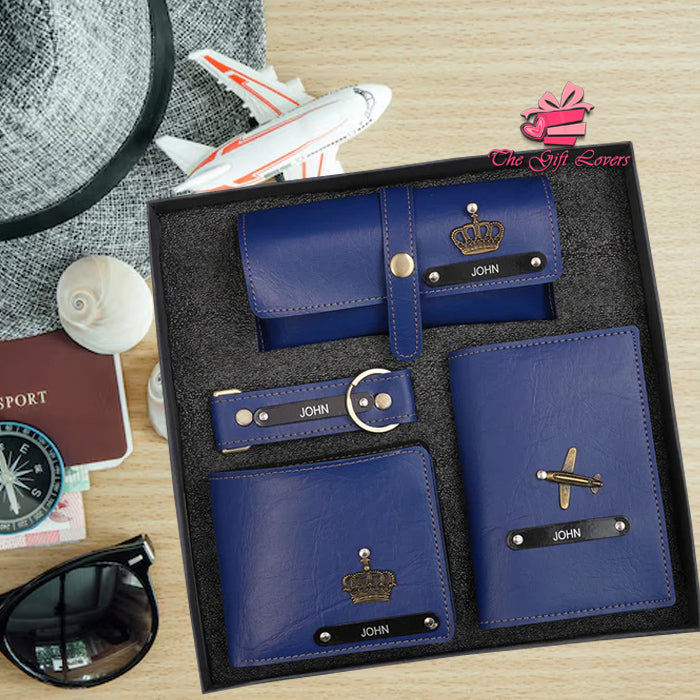 Personalized Leather Hamper with Name & Charms
