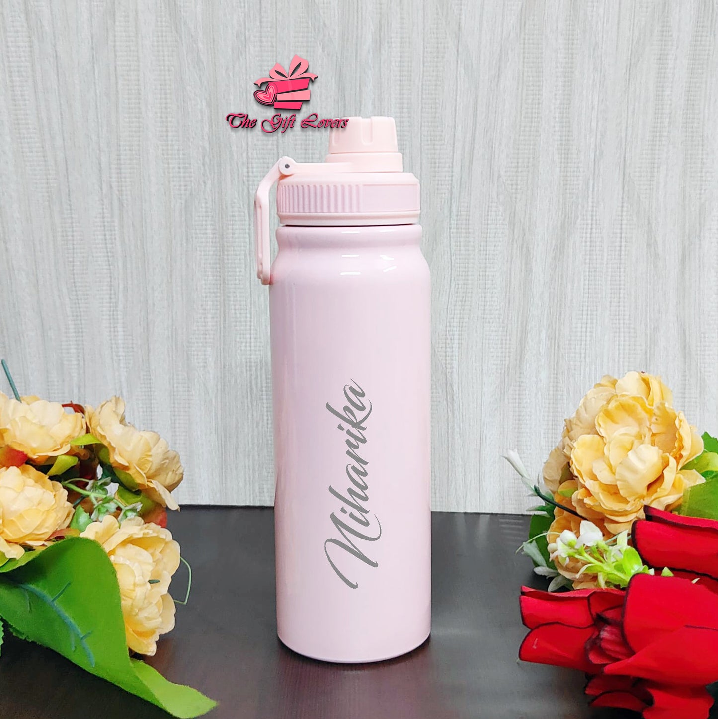 Personalized Stainless Steel Sipper Bottle 800 ML