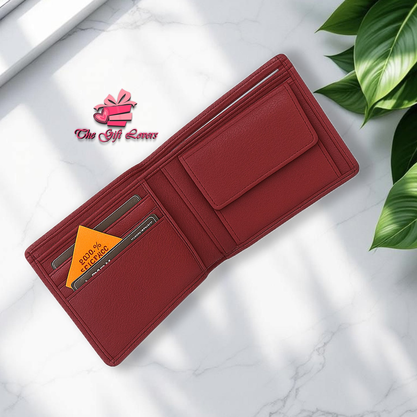 Engraved Name Wallet with Card Holder Combo
