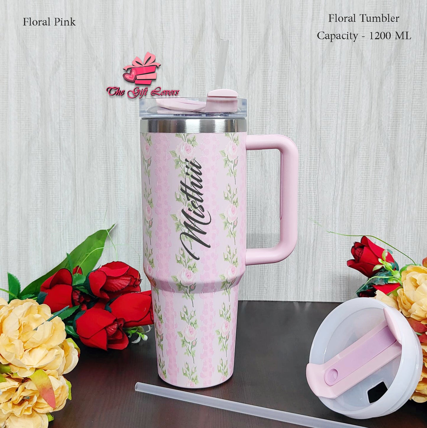Marble & Floral Tumbler Shades