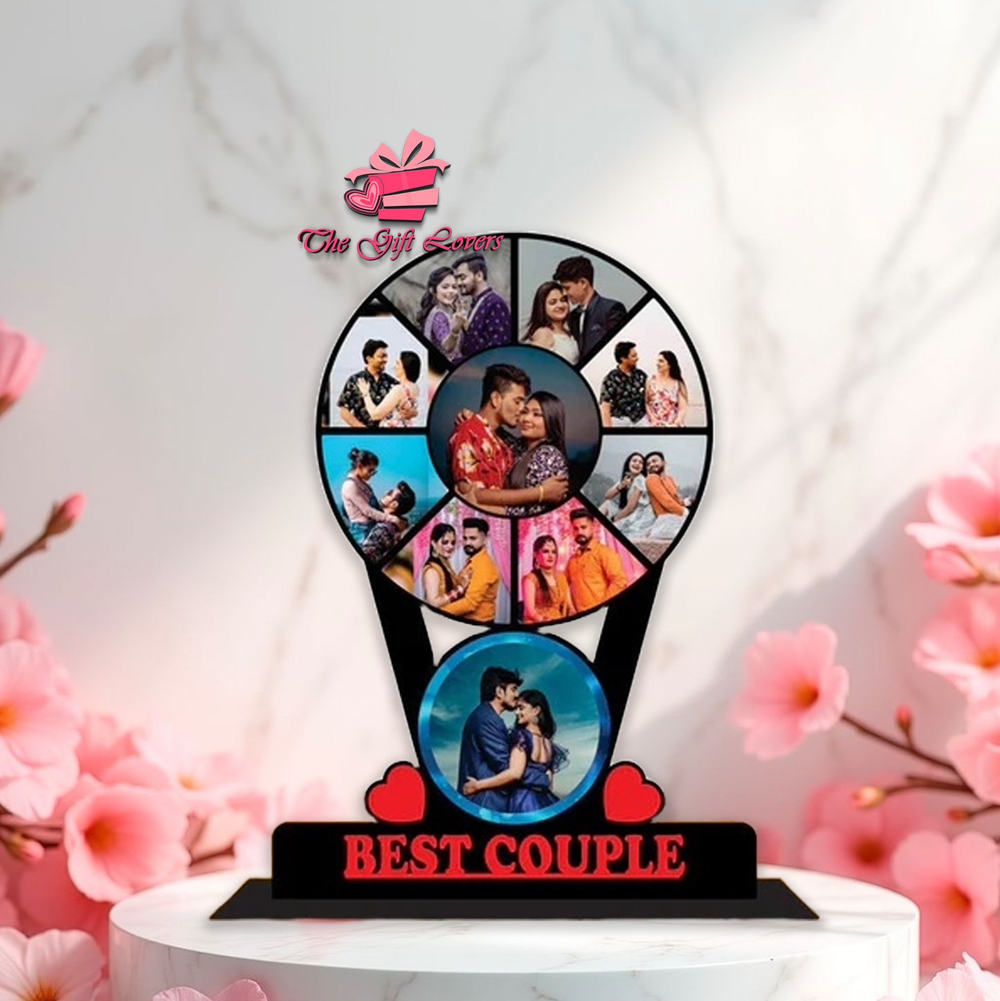 Customized Love Story Photo Frame Table Top