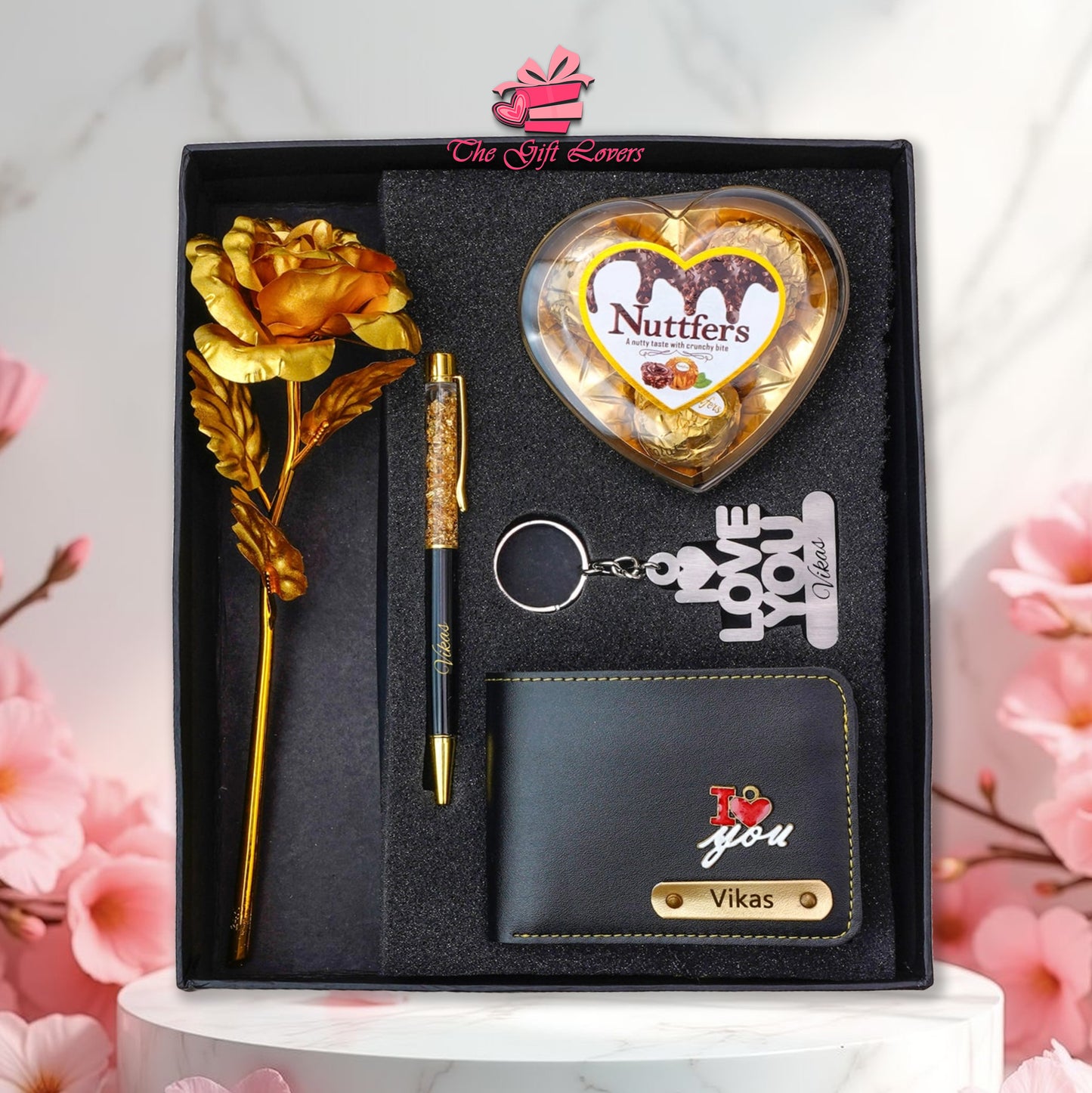 Personalized Romantic Gift Hamper for Him