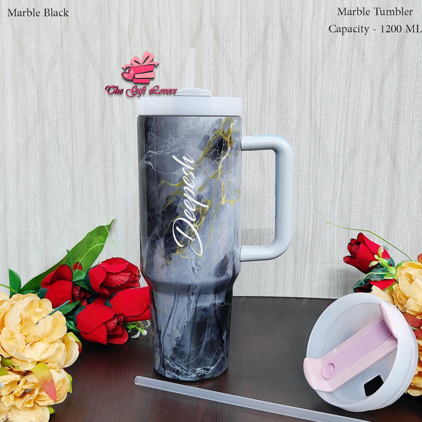Marble & Floral Tumbler Shades