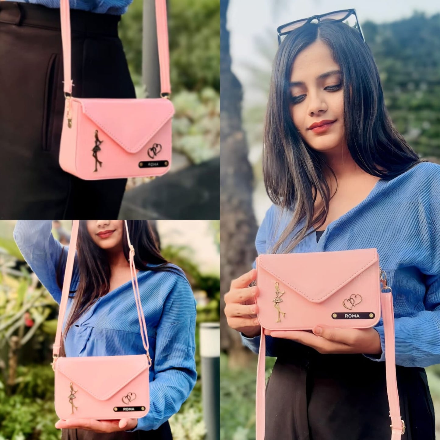 Personalized Croc Sling Bag For Her