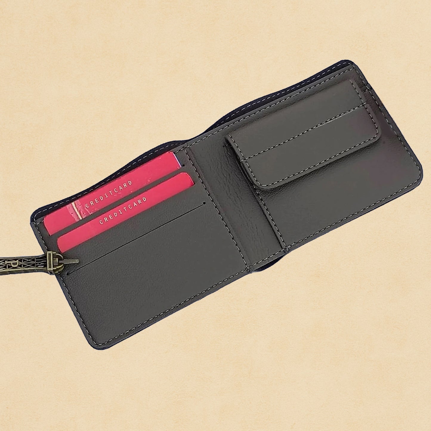 Luxury Combo Gift Set with Wallet, Passport Cover & Keychain