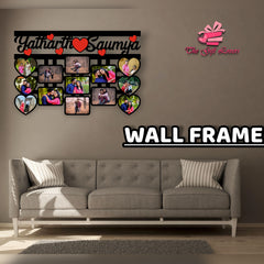 Heart-Themed Wall Frame