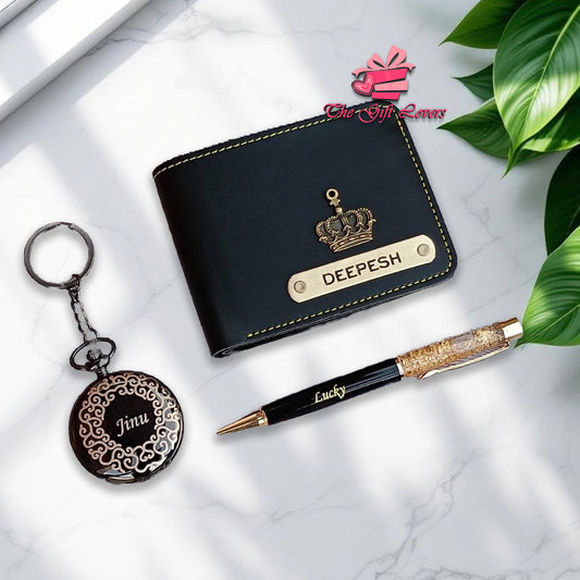 Personalized Wallet Combo Gift Set
