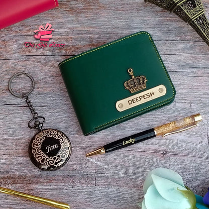 Personalized Wallet Combo Gift Set