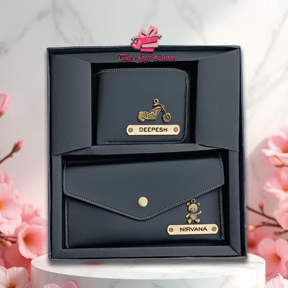 Personalized  Wallet and Clutch Combo