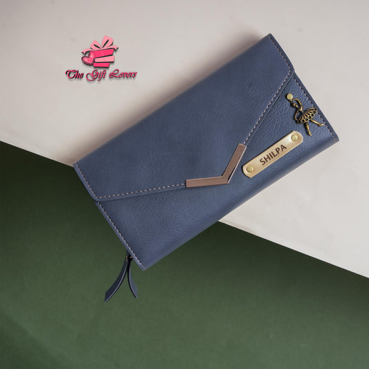 Personalized Nexon 3-Fold Women's Clutch – Stylish & Compact