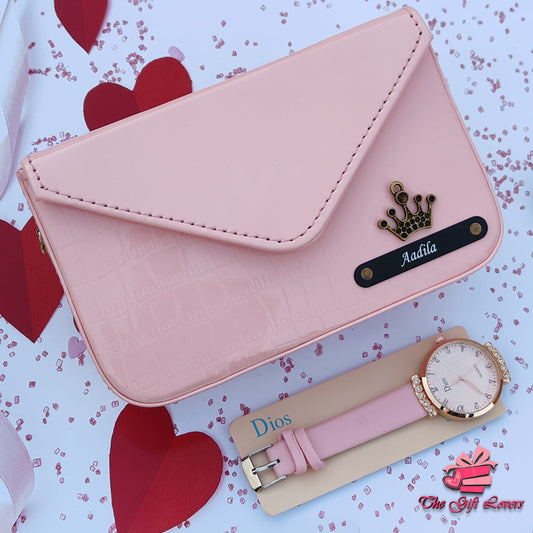 Personalized Croc Sling Bag For Her