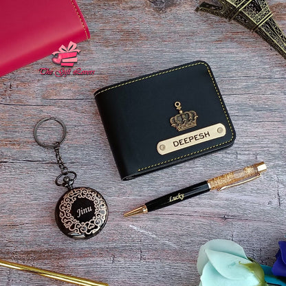 Personalized Wallet Combo Gift Set