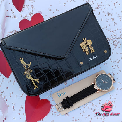 Personalized Croc Sling Bag For Her