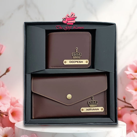 Personalized  Wallet and Clutch Combo