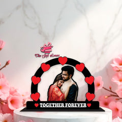 Heart Arch Love Table Top Frame