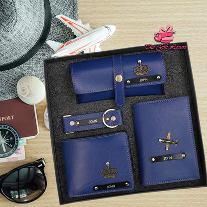 Personalized Leather Hamper with Name & Charms