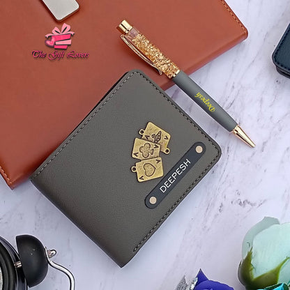 Personalized Wallet & Pen Gift Set