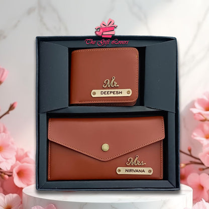 Personalized  Wallet and Clutch Combo