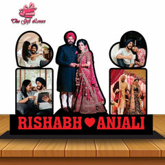 Couple Name Love Table Frame