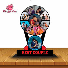 Customized Love Story Photo Frame Table Top
