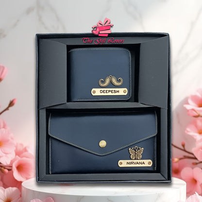 Personalized  Wallet and Clutch Combo