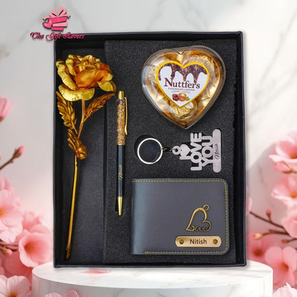 Personalized Romantic Gift Hamper for Him