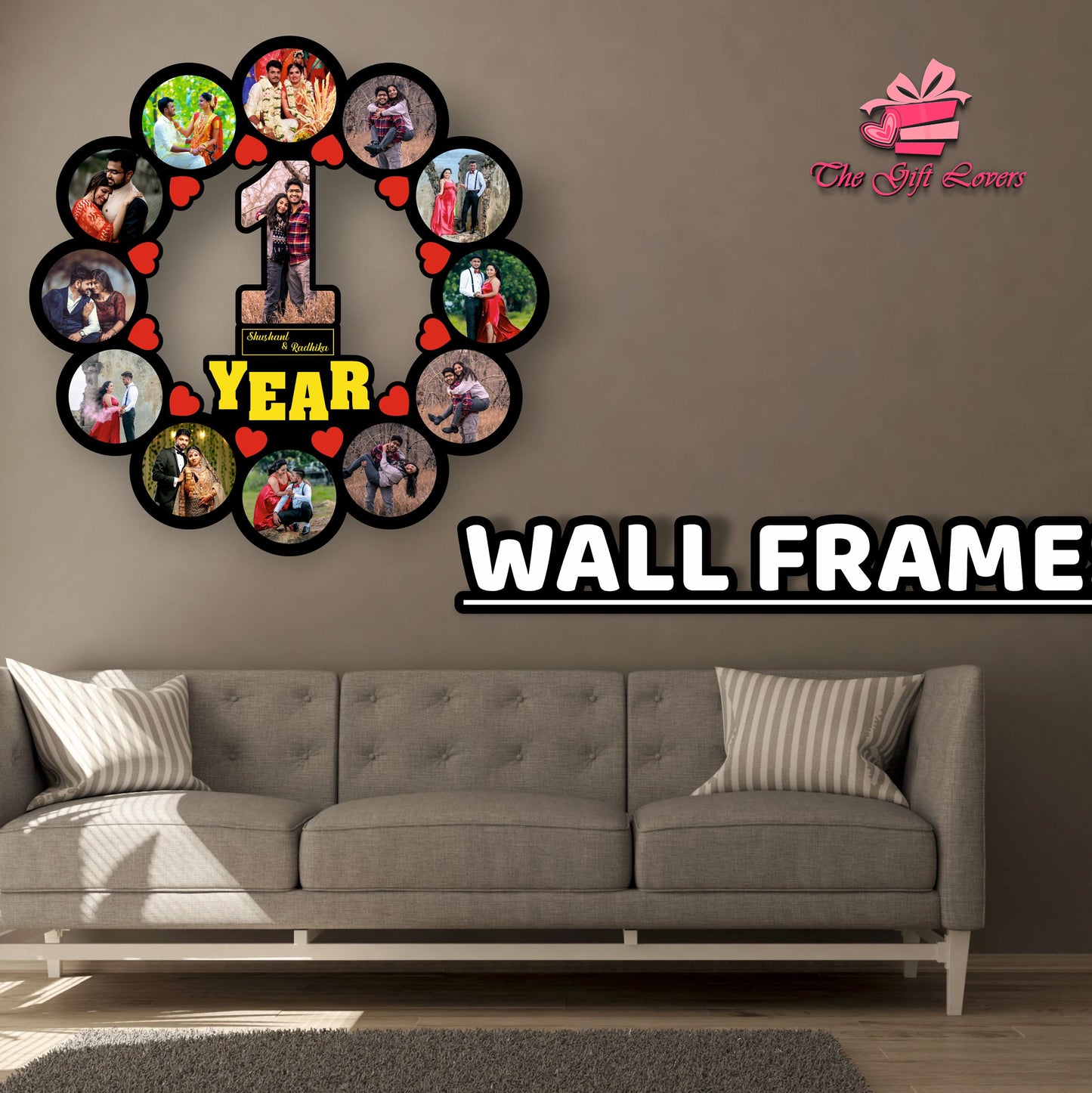 Couple Moments Collage Frame