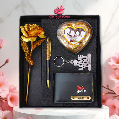 Personalized Romantic Gift Hamper for Him