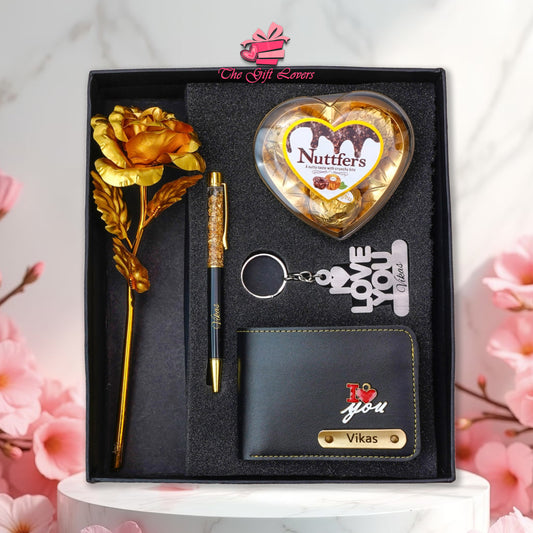 Personalized Romantic Gift Hamper for Him