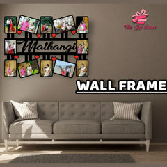 Custom Name Heart Wall Frame